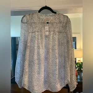 Loft NWT Blouse Size M